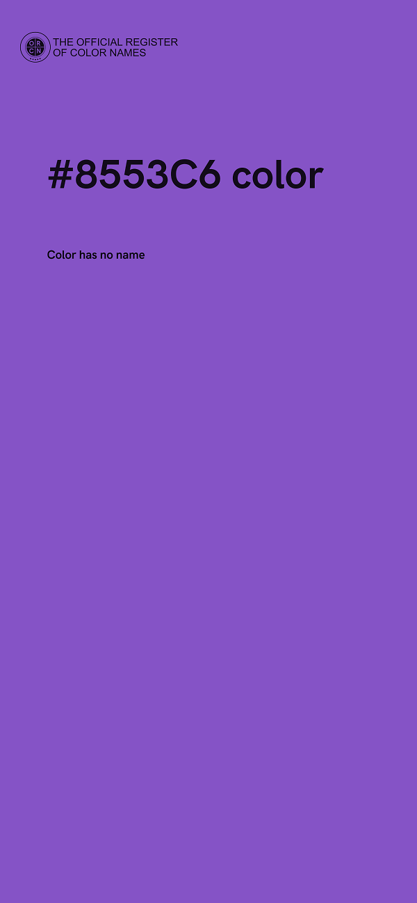 #8553C6 color image