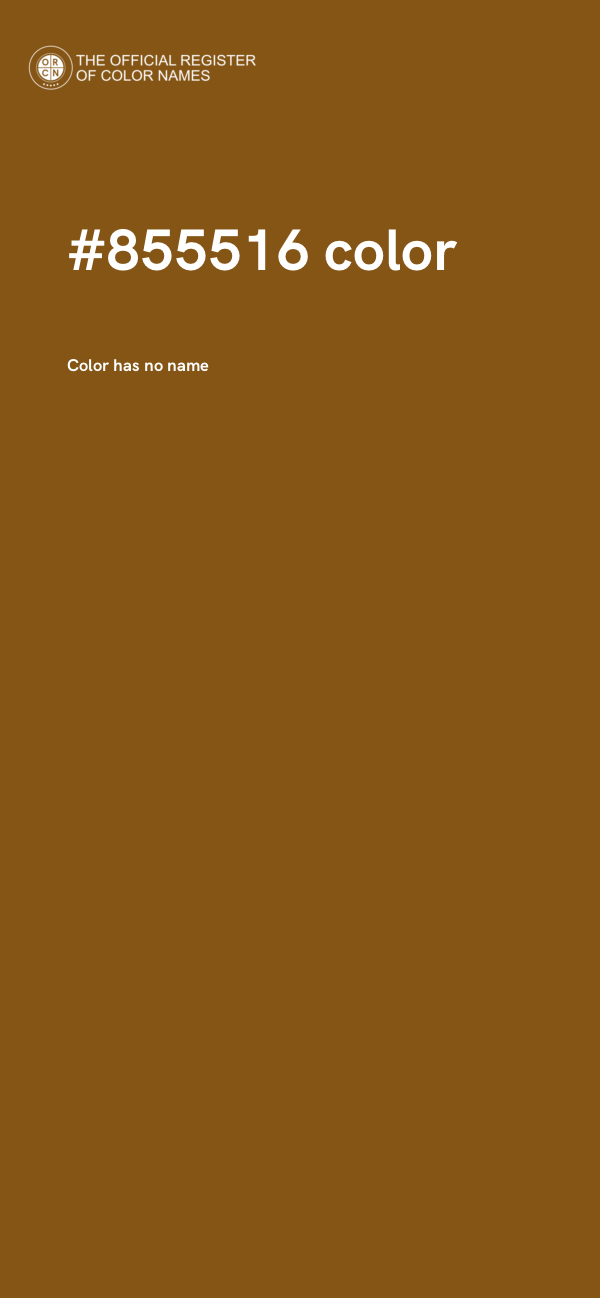 #855516 color image