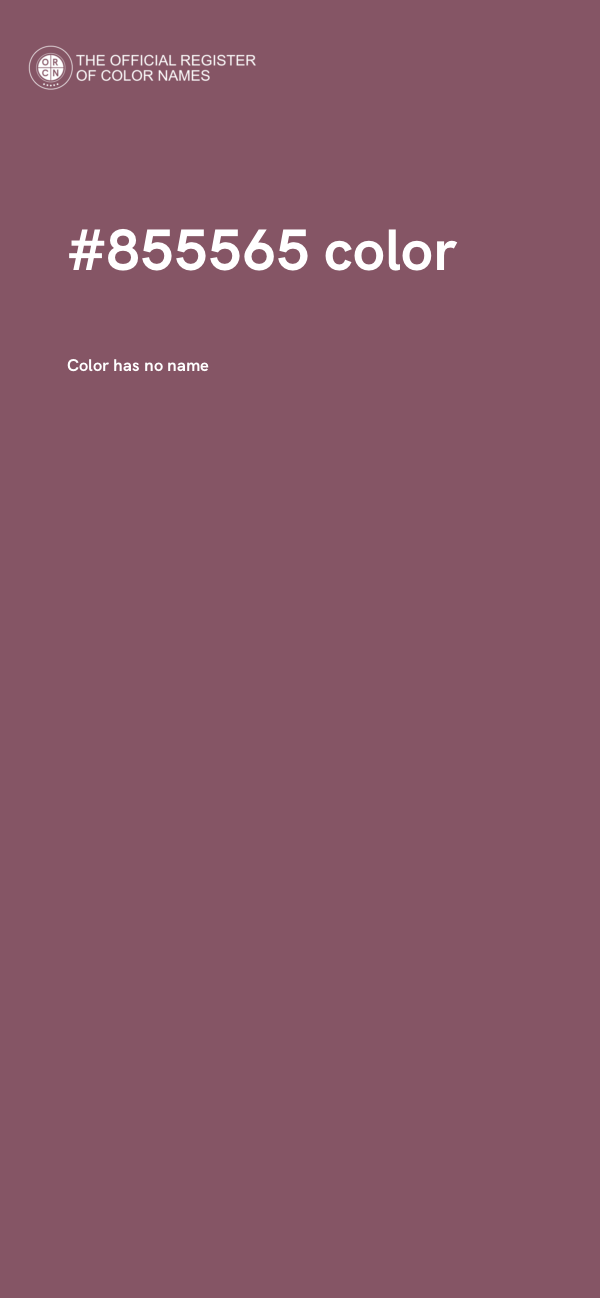 #855565 color image