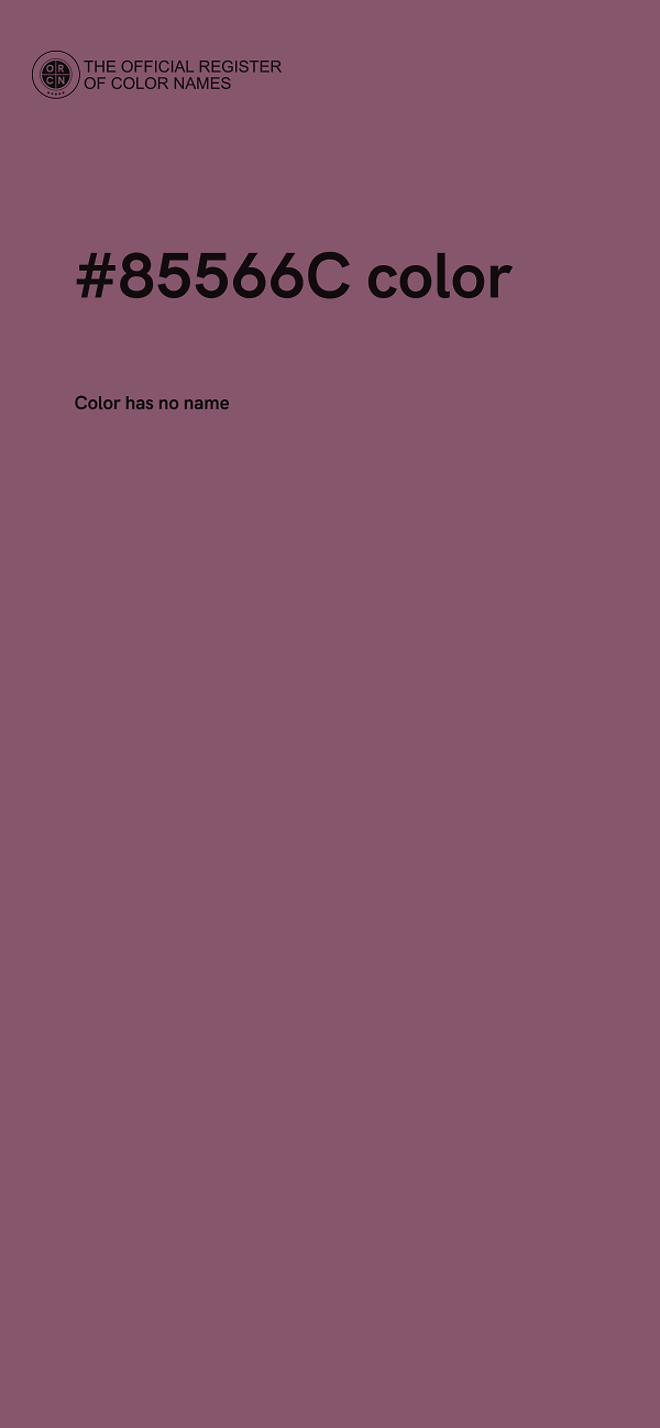 #85566C color image