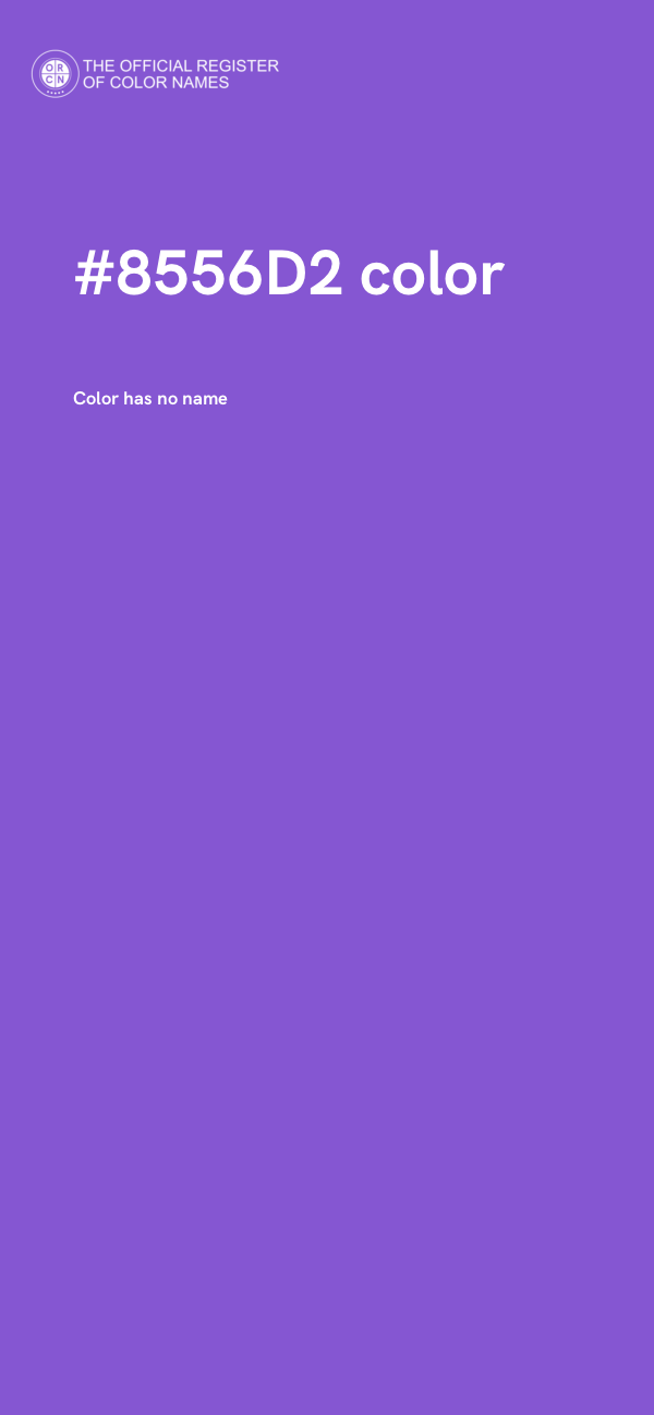 #8556D2 color image