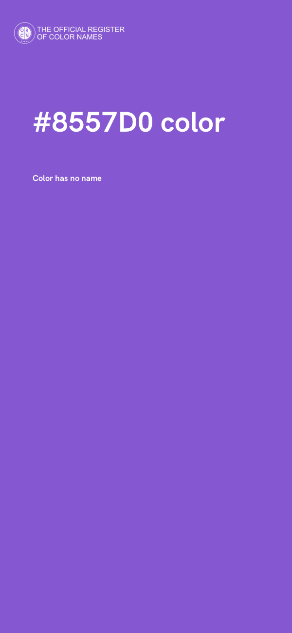 #8557D0 color image