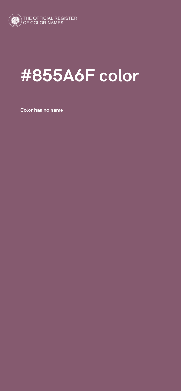 #855A6F color image