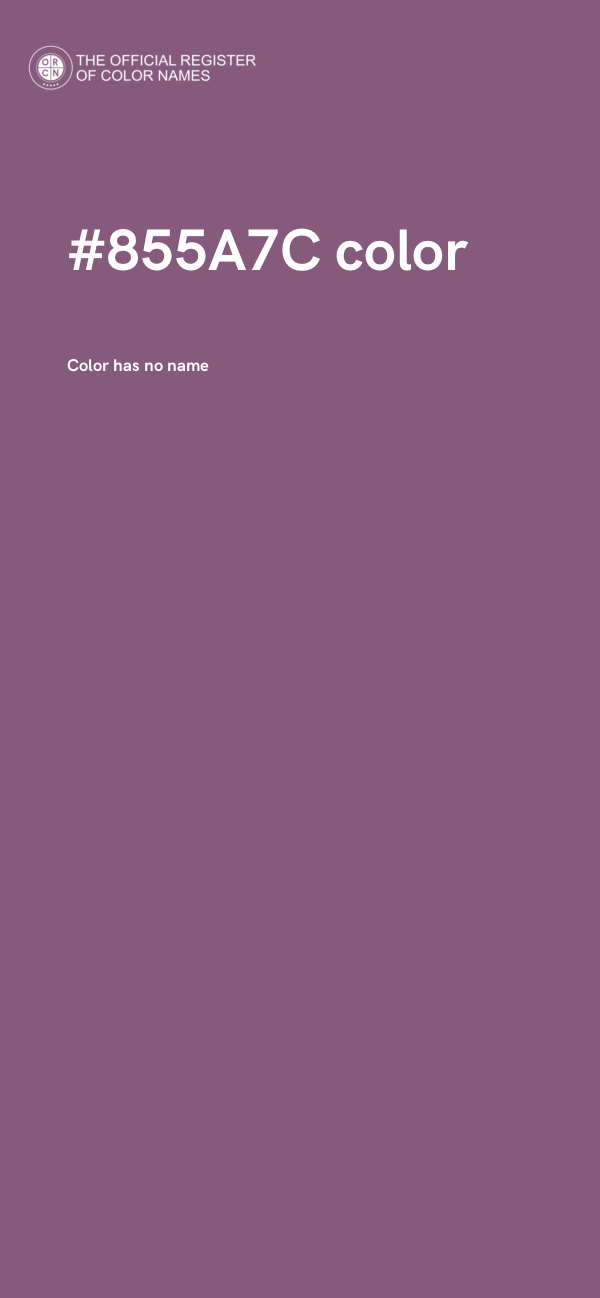 #855A7C color image