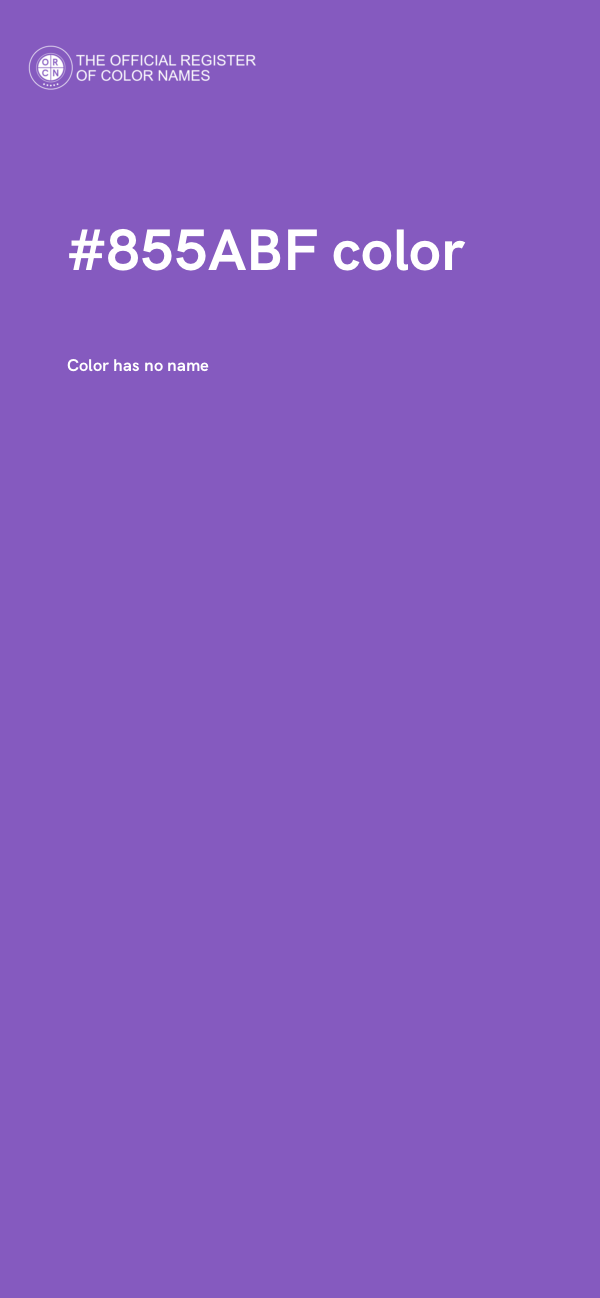 #855ABF color image