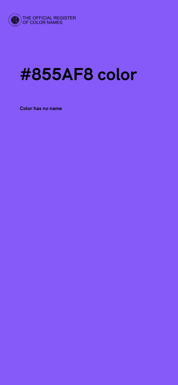 #855AF8 color image