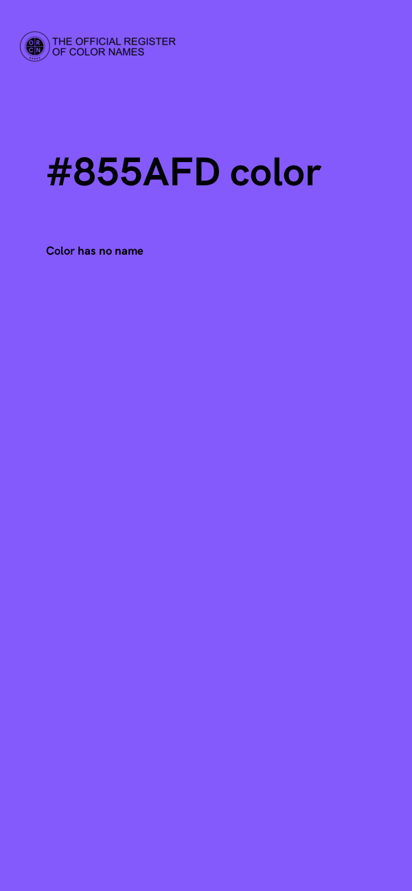 #855AFD color image