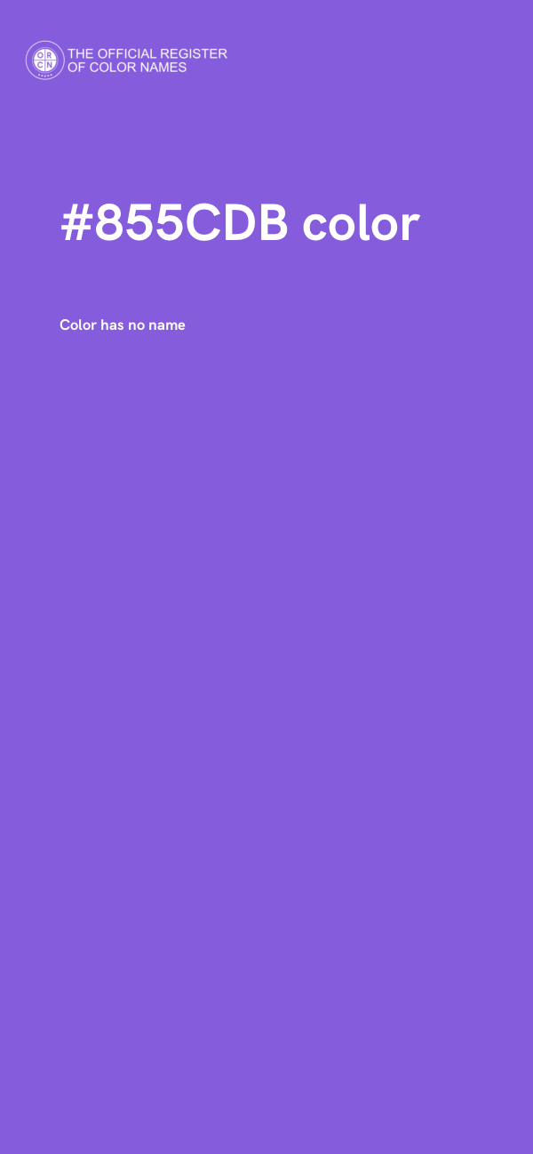 #855CDB color image