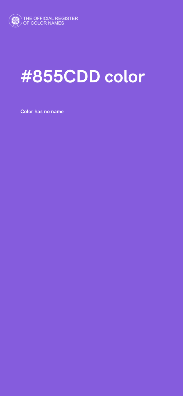 #855CDD color image