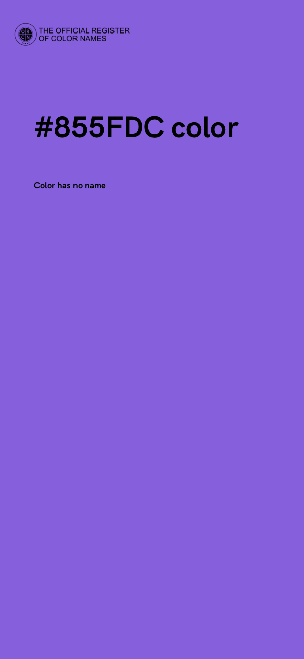 #855FDC color image