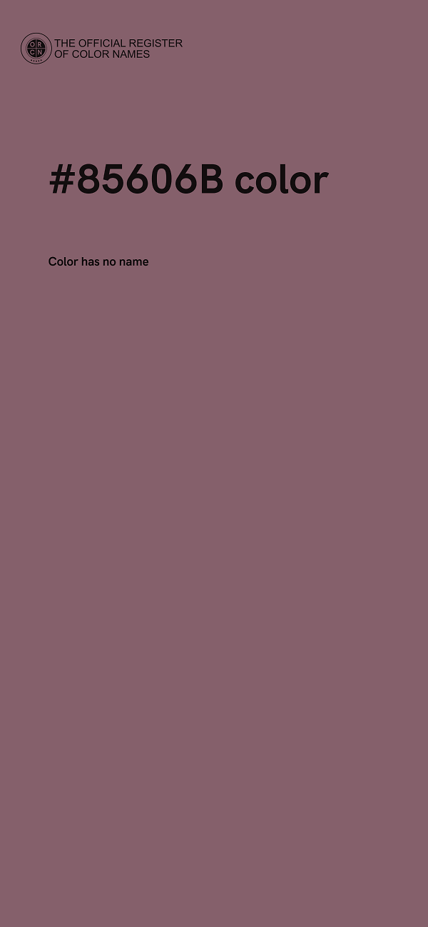 #85606B color image
