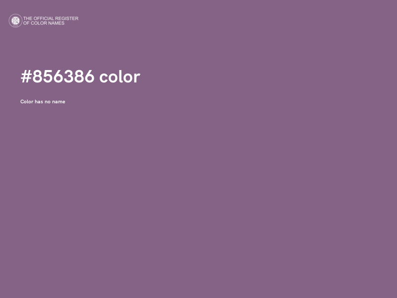 #856386 color image