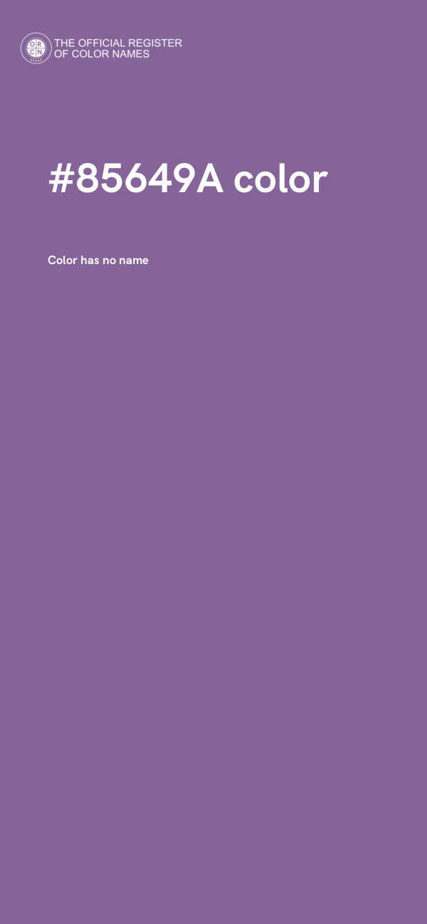 #85649A color image