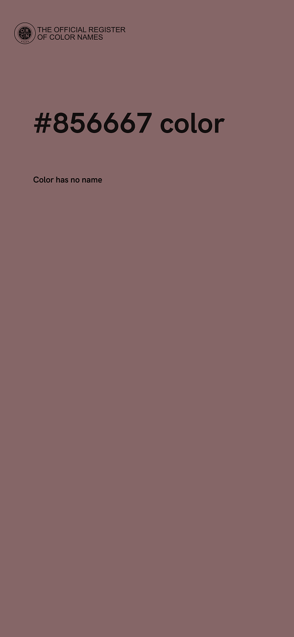 #856667 color image