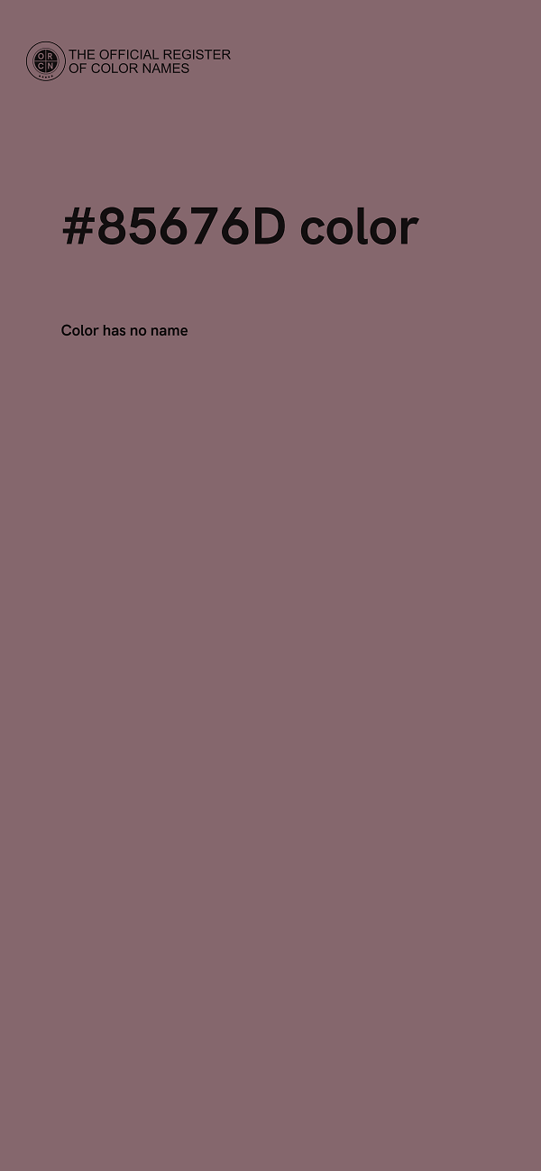 #85676D color image
