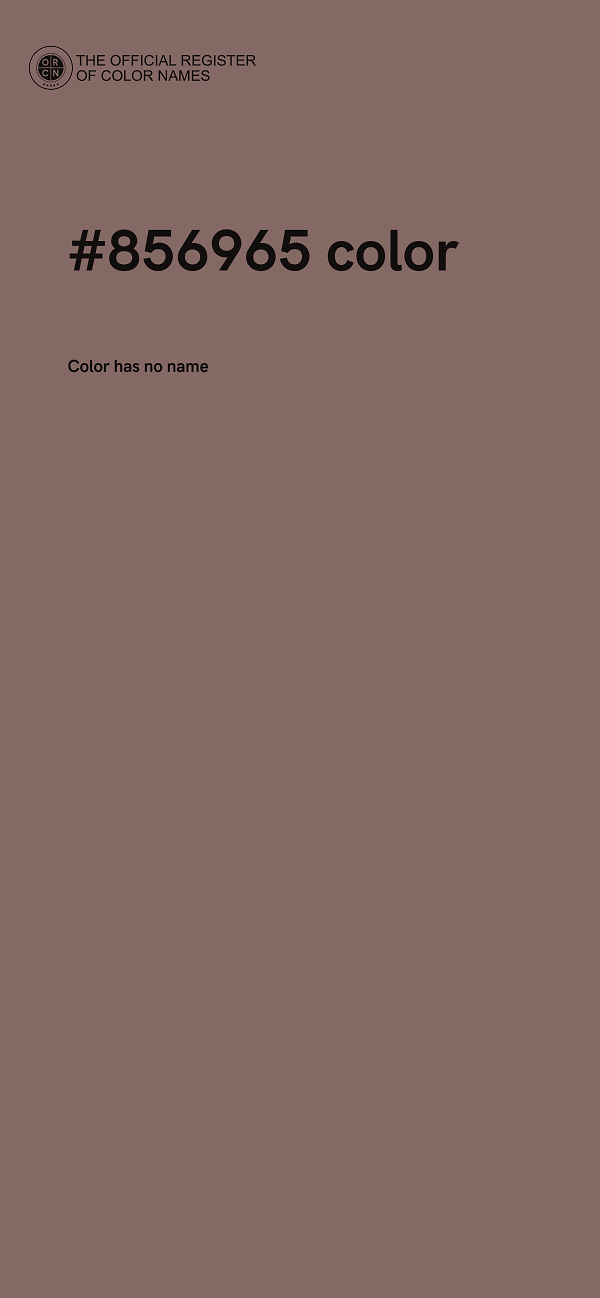 #856965 color image