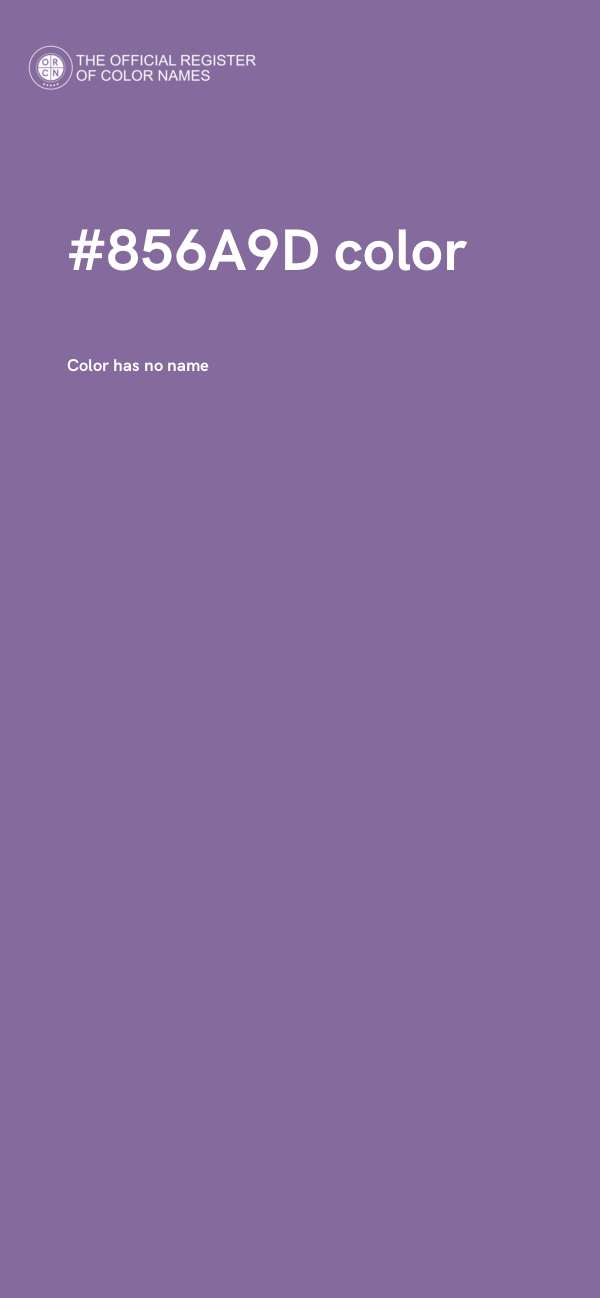 #856A9D color image