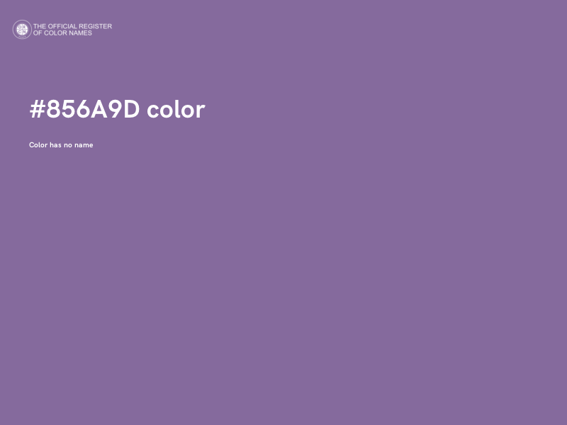 #856A9D color image