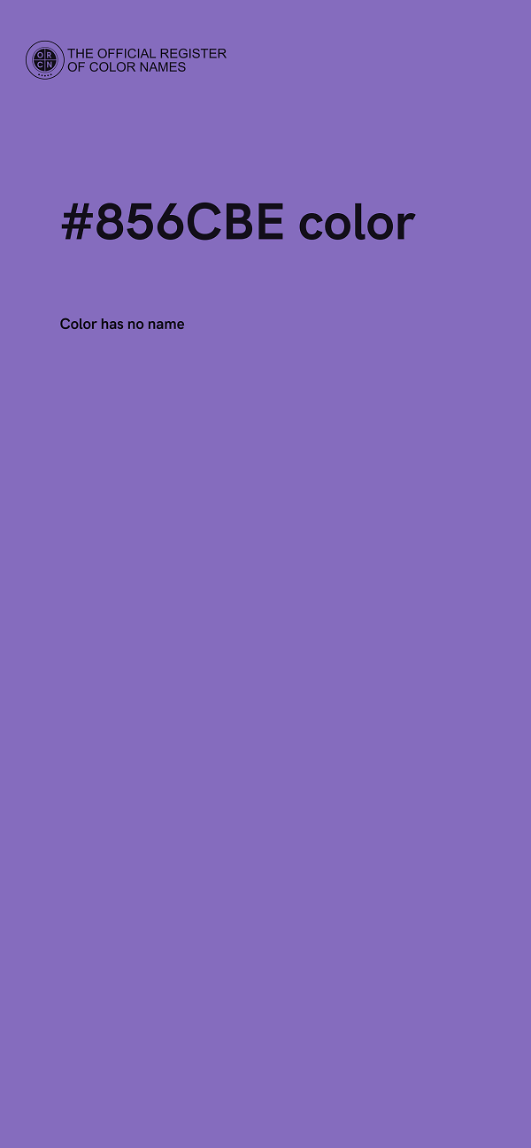 #856CBE color image