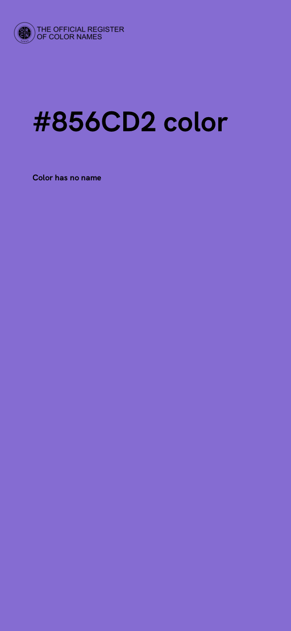 #856CD2 color image