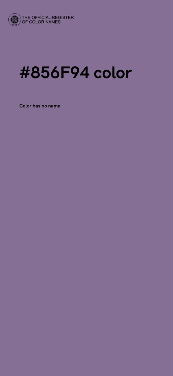 #856F94 color image