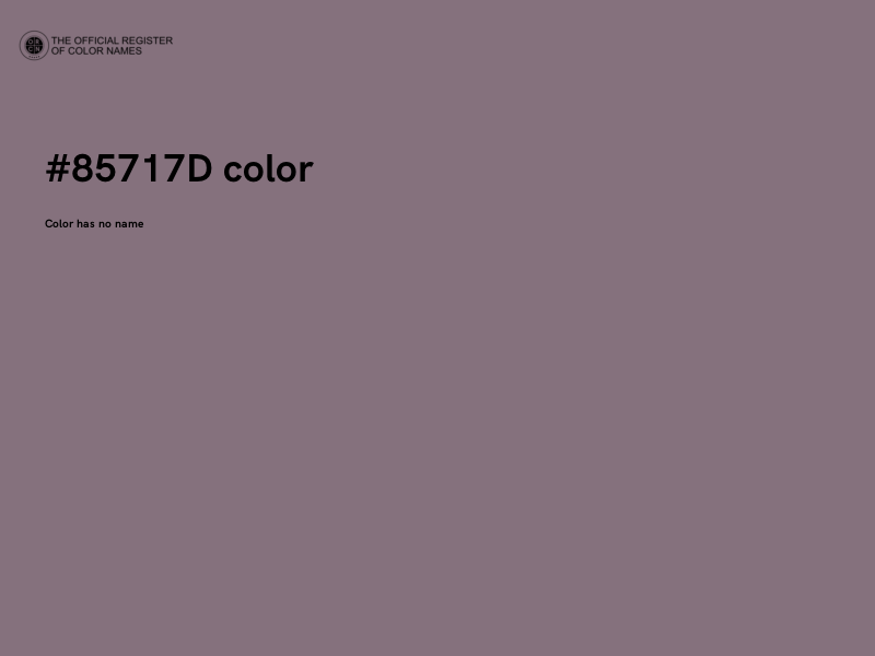 #85717D color image