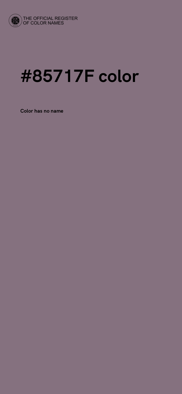 #85717F color image