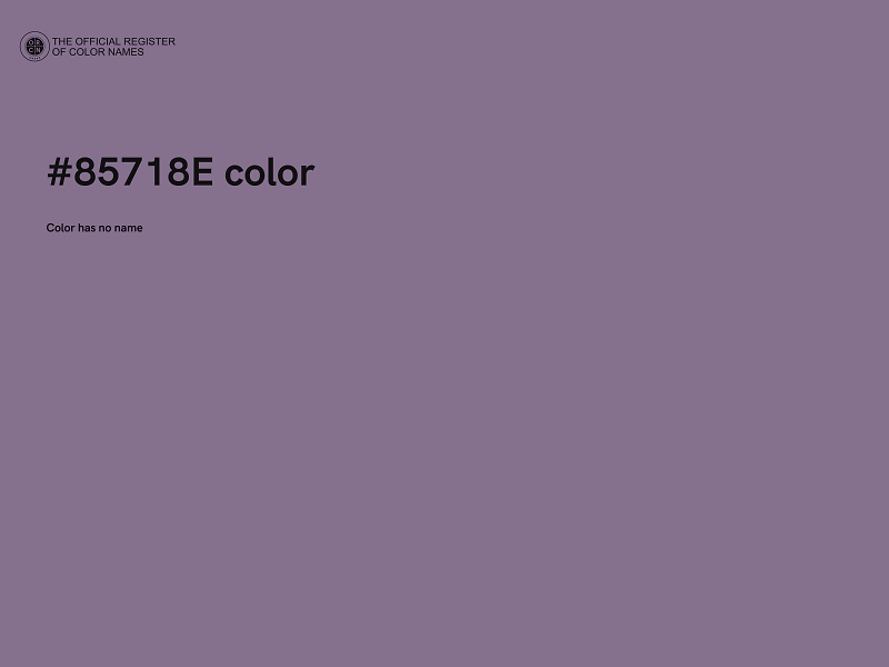 #85718E color image