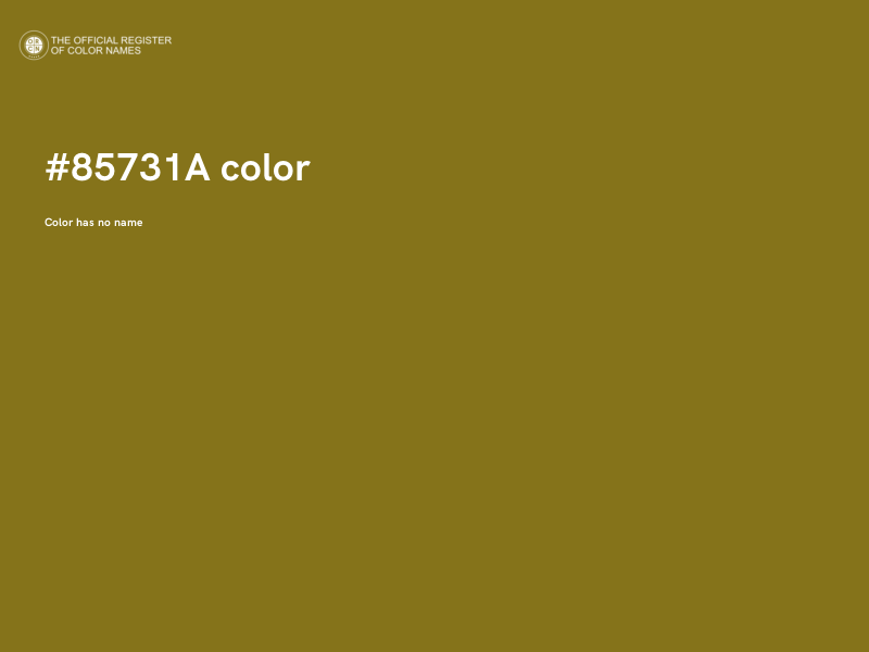 #85731A color image