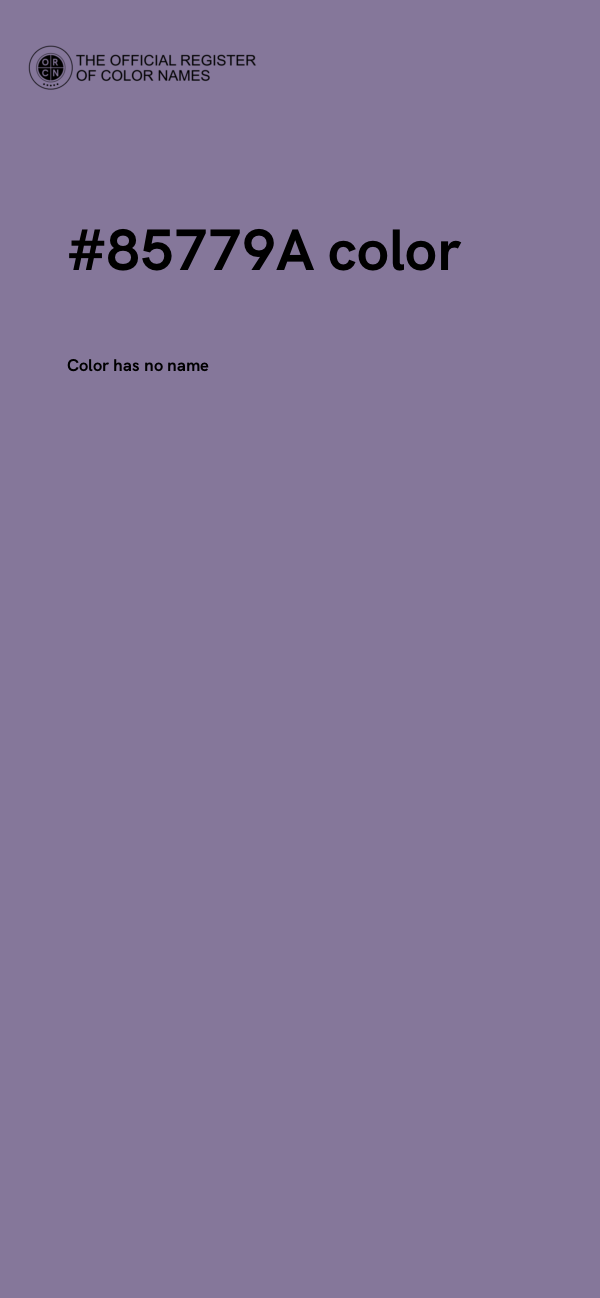 #85779A color image