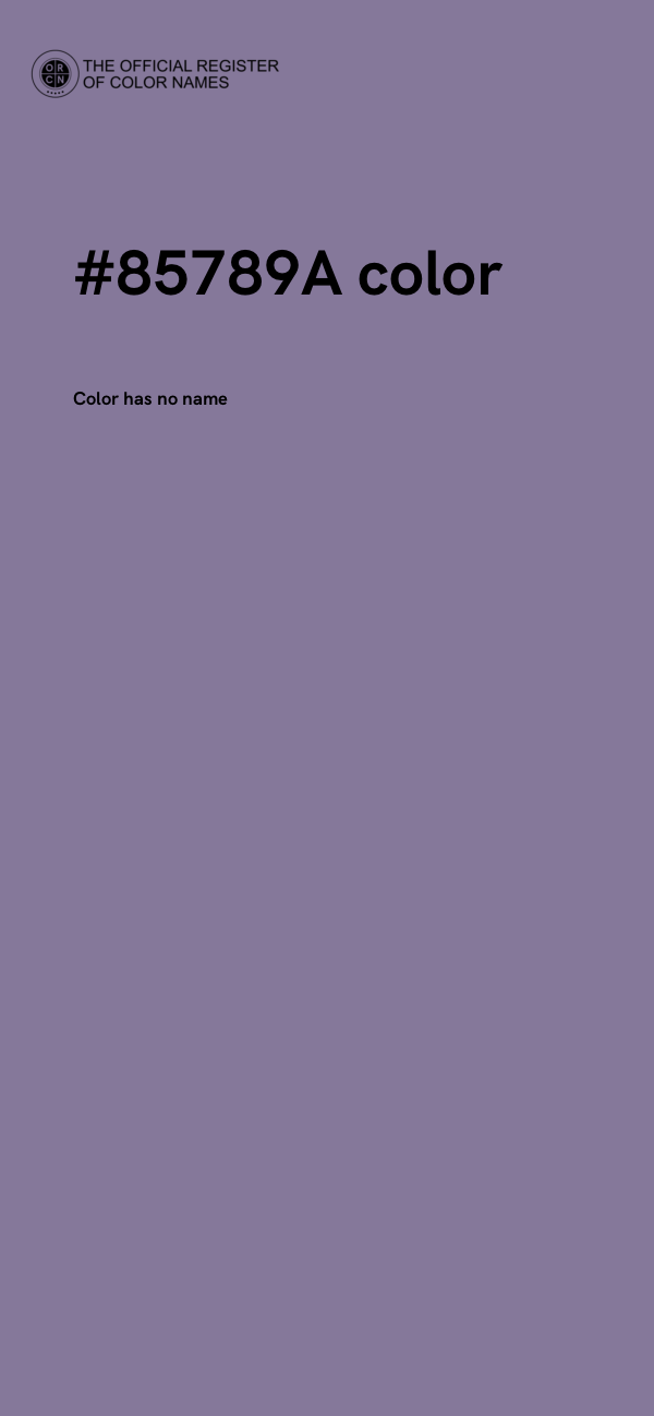 #85789A color image