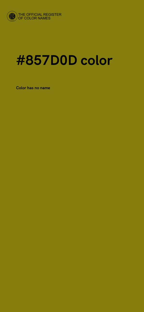 #857D0D color image