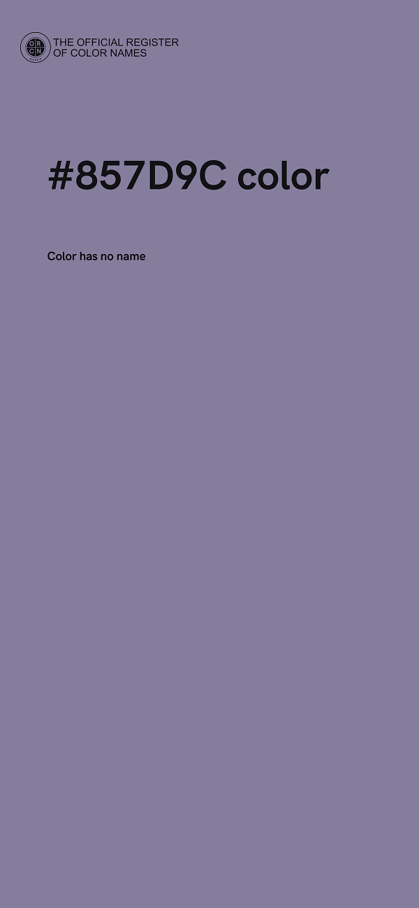#857D9C color image