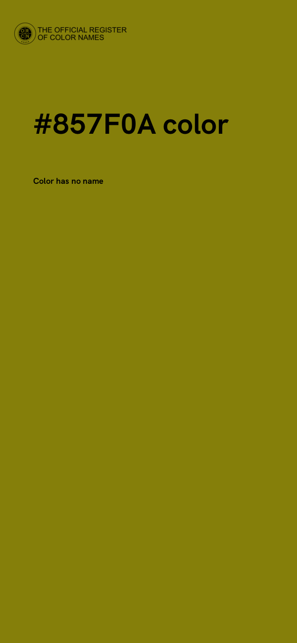#857F0A color image