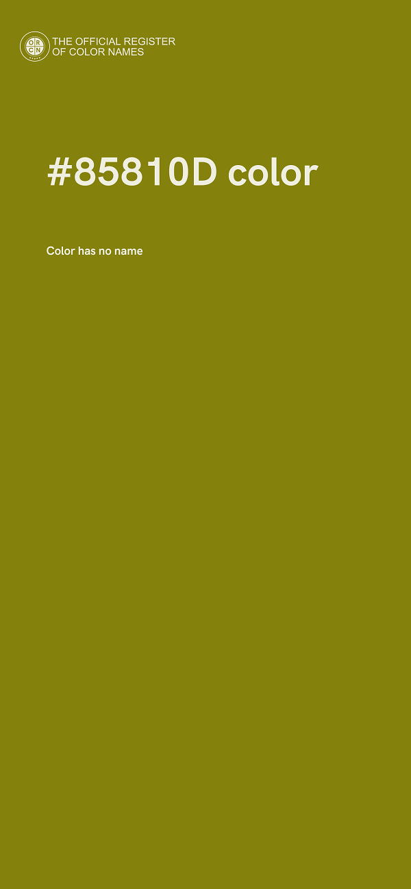 #85810D color image