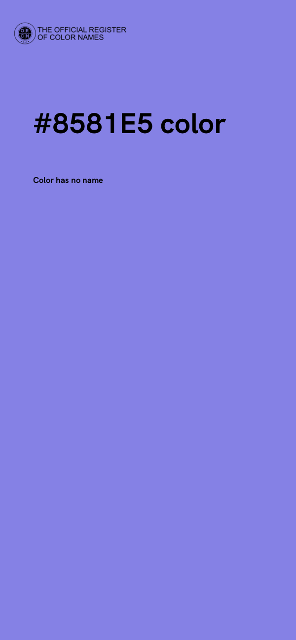 #8581E5 color image