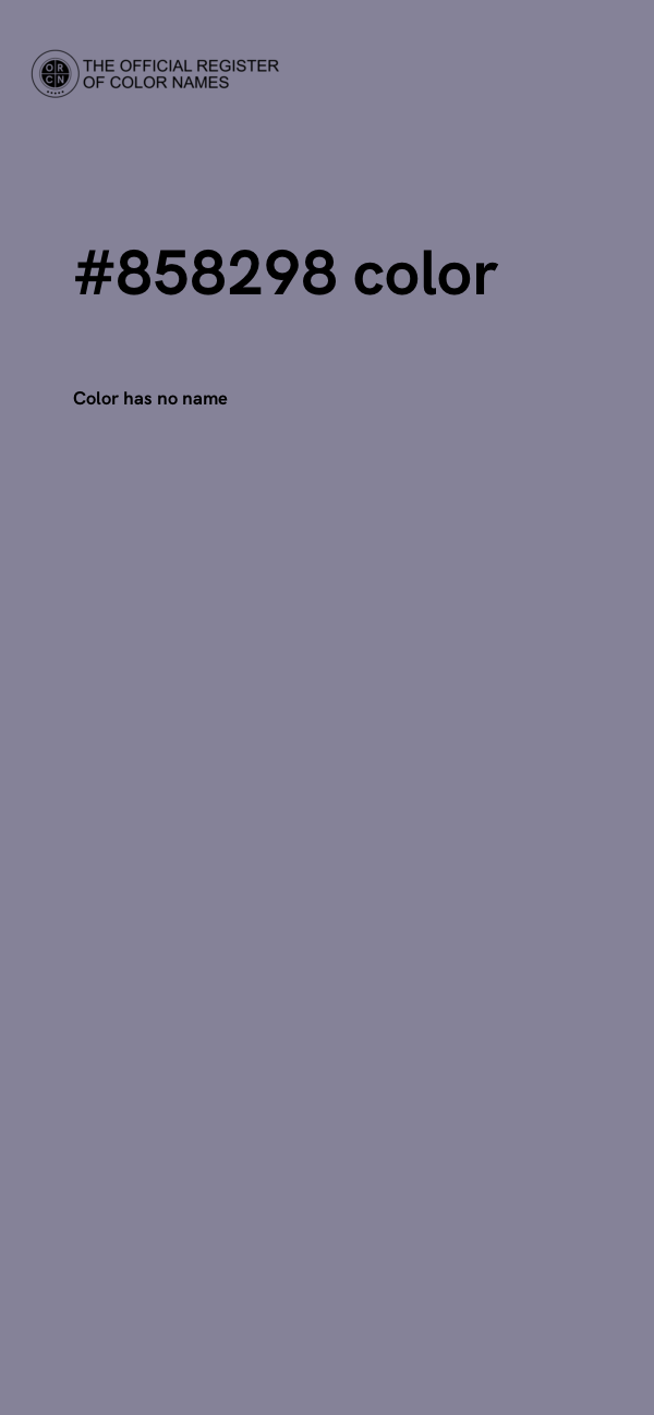 #858298 color image