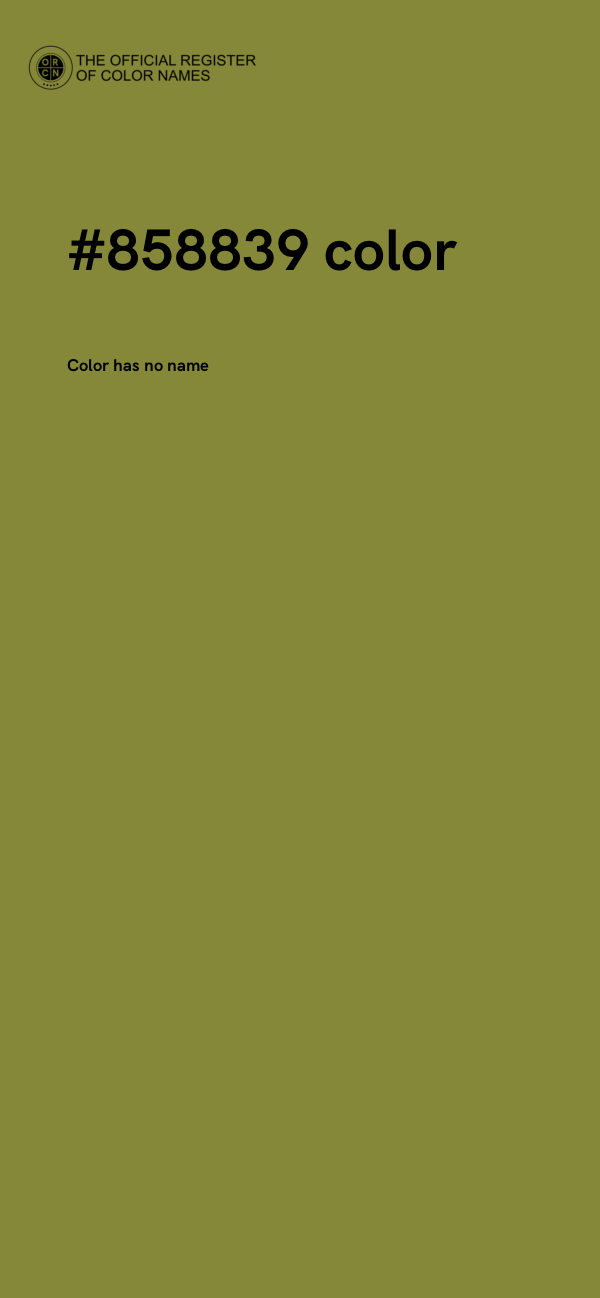 #858839 color image