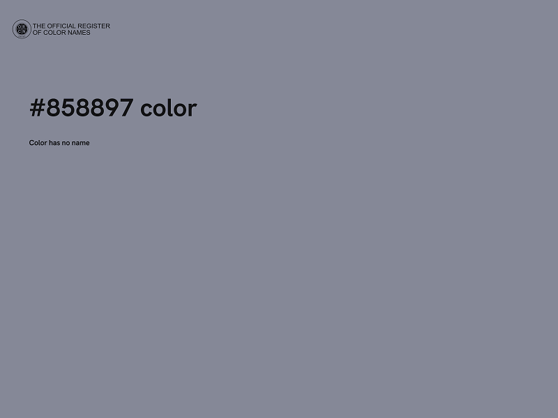 #858897 color image