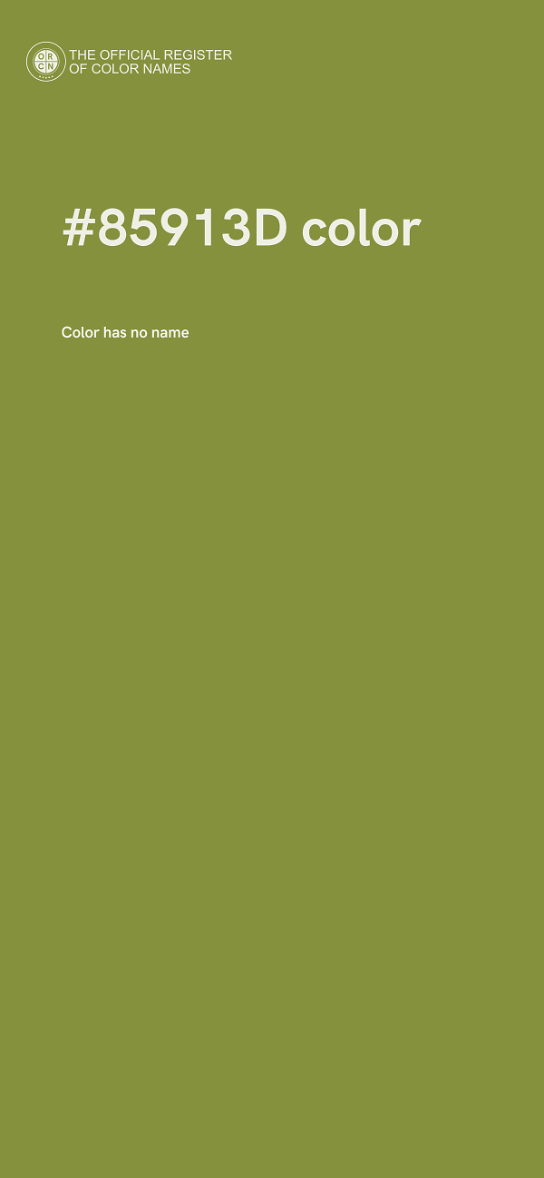 #85913D color image