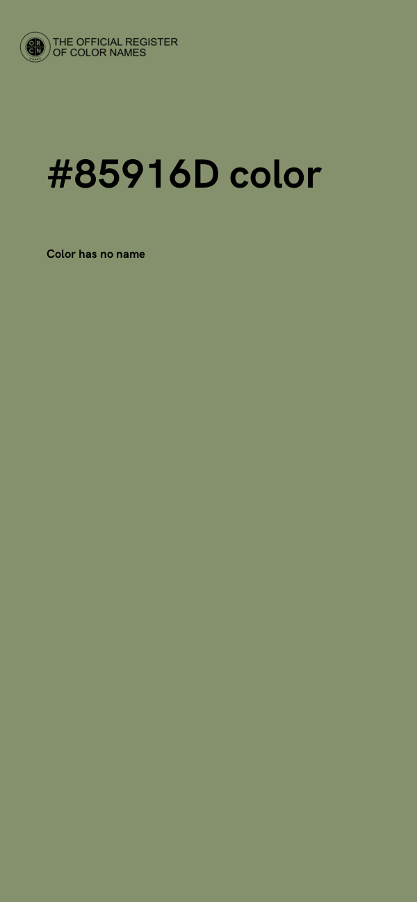 #85916D color image
