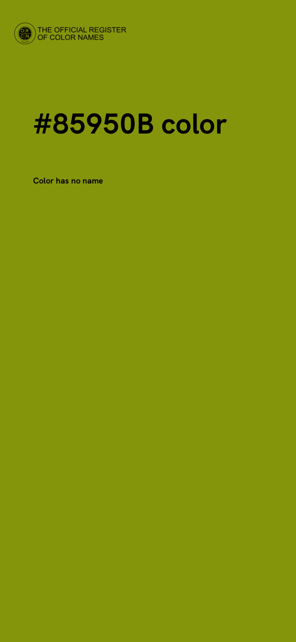 #85950B color image