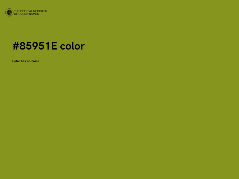 #85951E color image