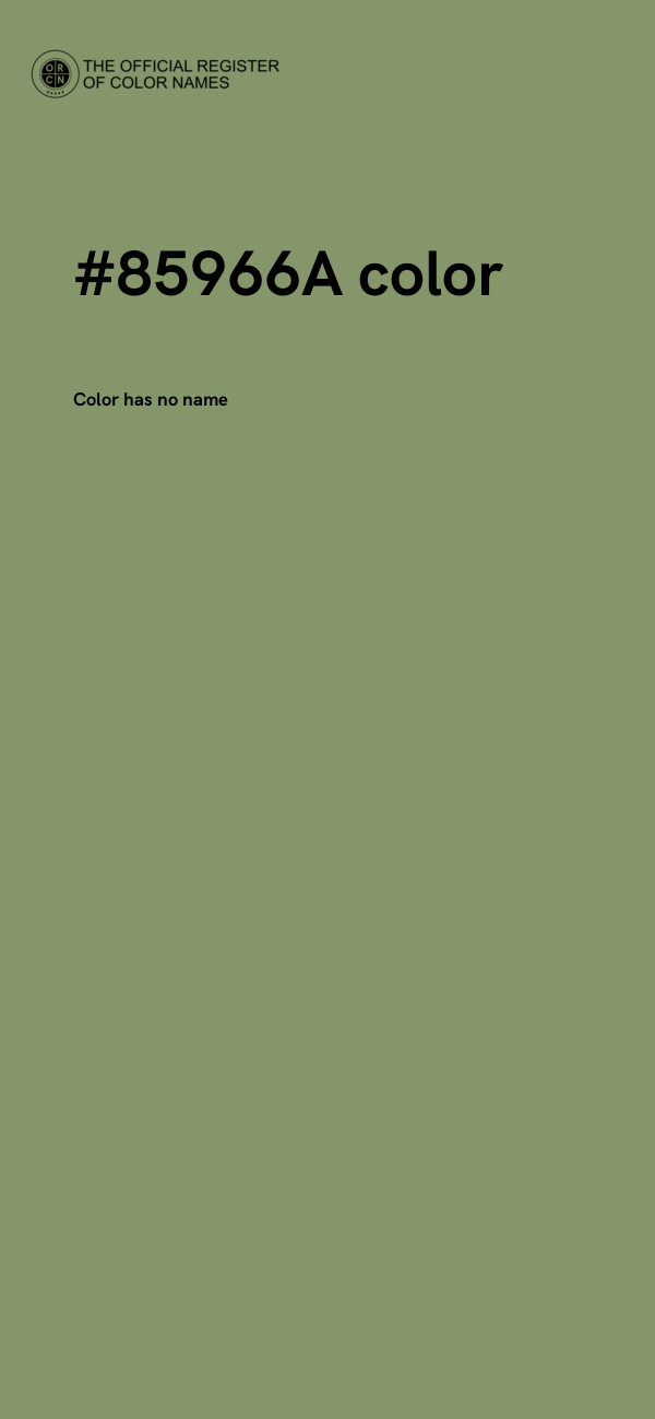 #85966A color image