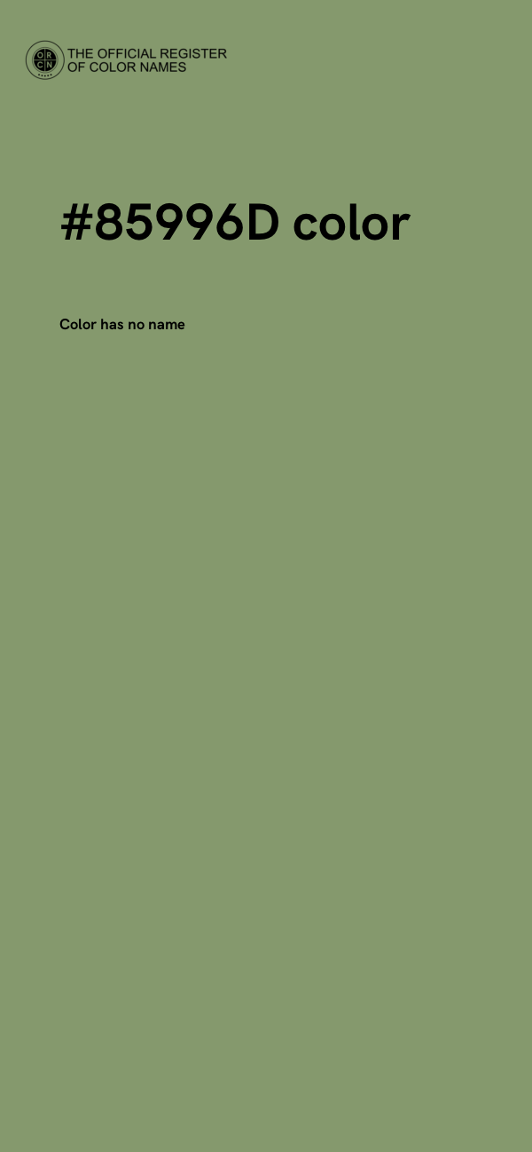 #85996D color image