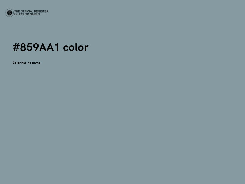 #859AA1 color image