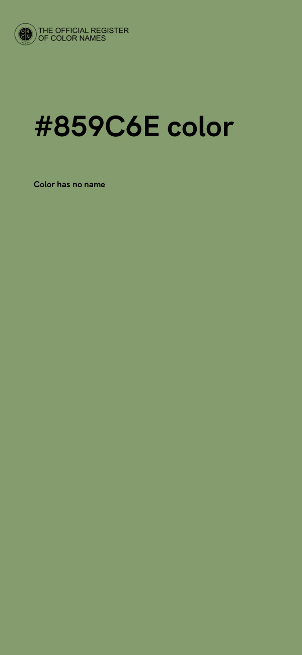 #859C6E color image