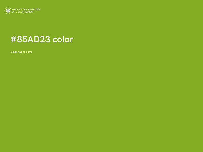 #85AD23 color image