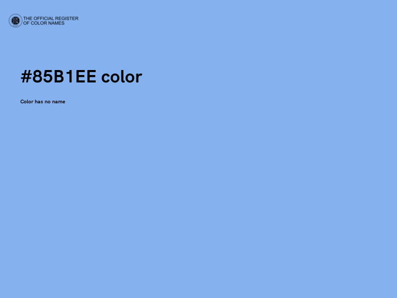 #85B1EE color image