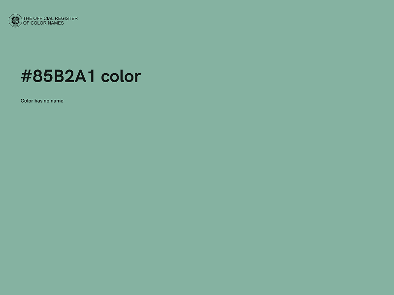 #85B2A1 color image